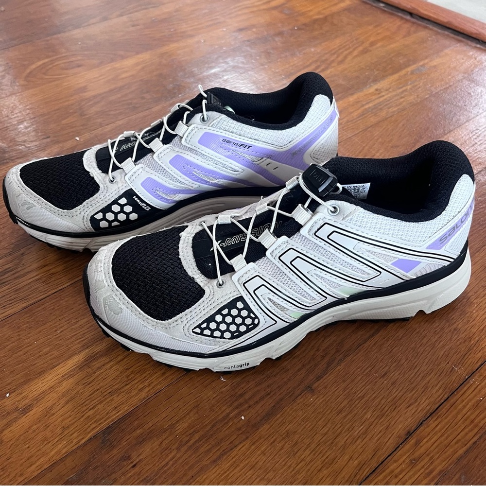 Salomon X-Mission 3 Nimbus Cloud Black Lavender